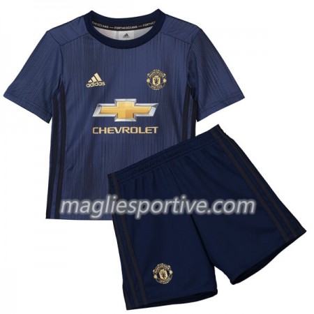 Completo Calcio Manchester United Bambino Divisa Terza 2018/2019